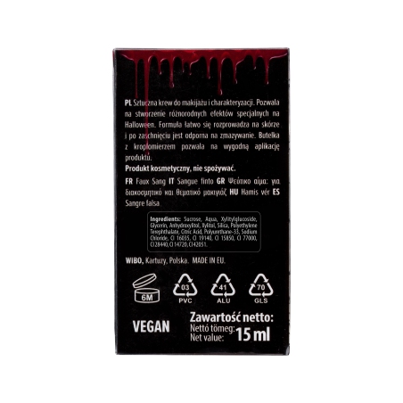 Bloody Hell glitter fake blood